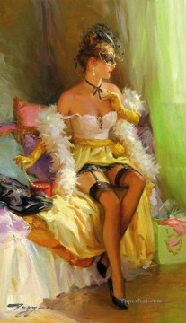 Mujer Painting - Pretty Woman KR 021 Impresionista